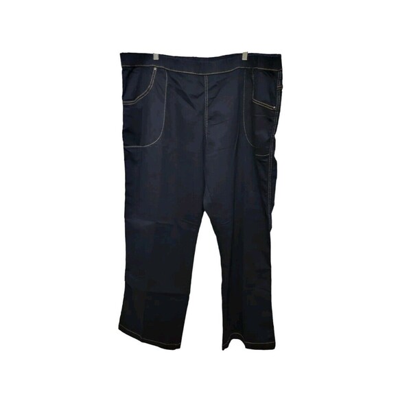 JMS Denim Jeans Women 4X 48x30 Blue Spandex Stretch Pocket Dark Wash NWOT - Picture 1 of 5